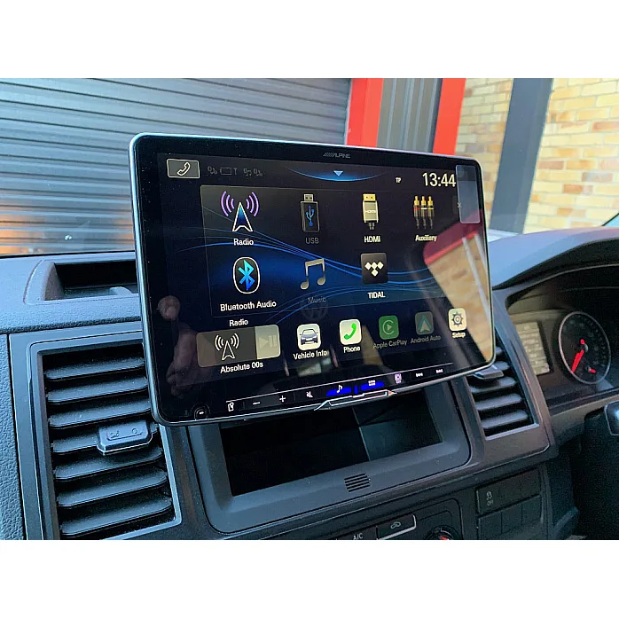 VW Transporter T6 (2015-2019) Alpine 11" Digital Media Unit DAB+ Wireless Apple Carplay Android Auto Stereo Upgrade Kit