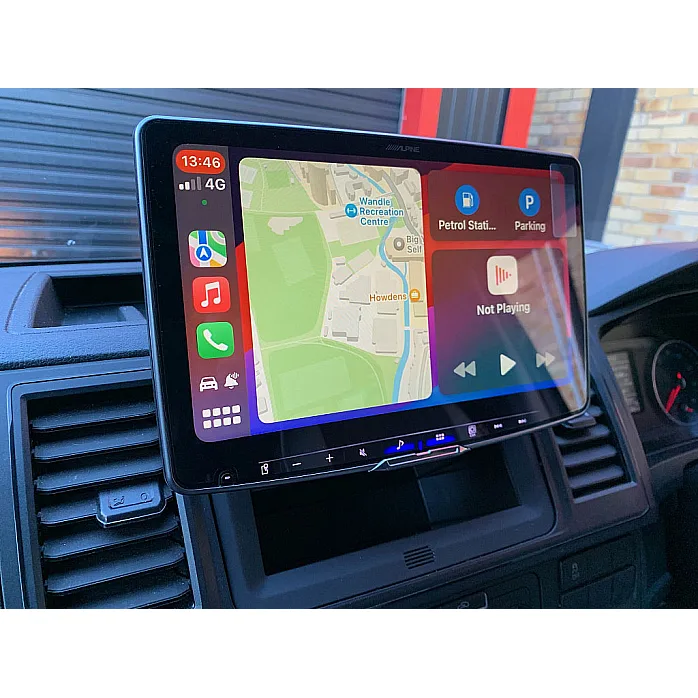 VW Transporter T6 (2015-2019) Alpine 11" Digital Media Unit DAB+ Wireless Apple Carplay Android Auto Stereo Upgrade Kit