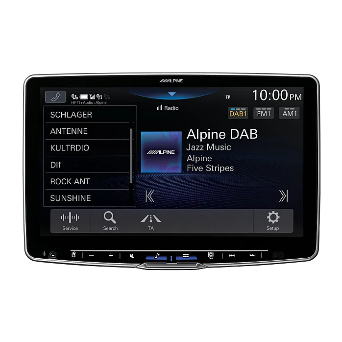 Alpine iLX-F115D 11" Digital Media Unit DAB+ Wireless Apple Carplay Android Auto