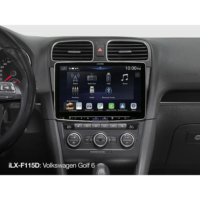 Alpine iLX-F115D 11" Digital Media Unit DAB+ Wireless Apple Carplay Android Auto