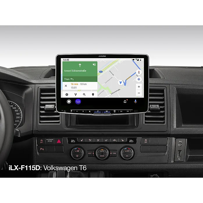 Alpine iLX-F115D 11" Digital Media Unit DAB+ Wireless Apple Carplay Android Auto