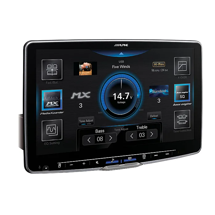 Alpine iLX-F115D 11" Digital Media Unit DAB+ Wireless Apple Carplay Android Auto