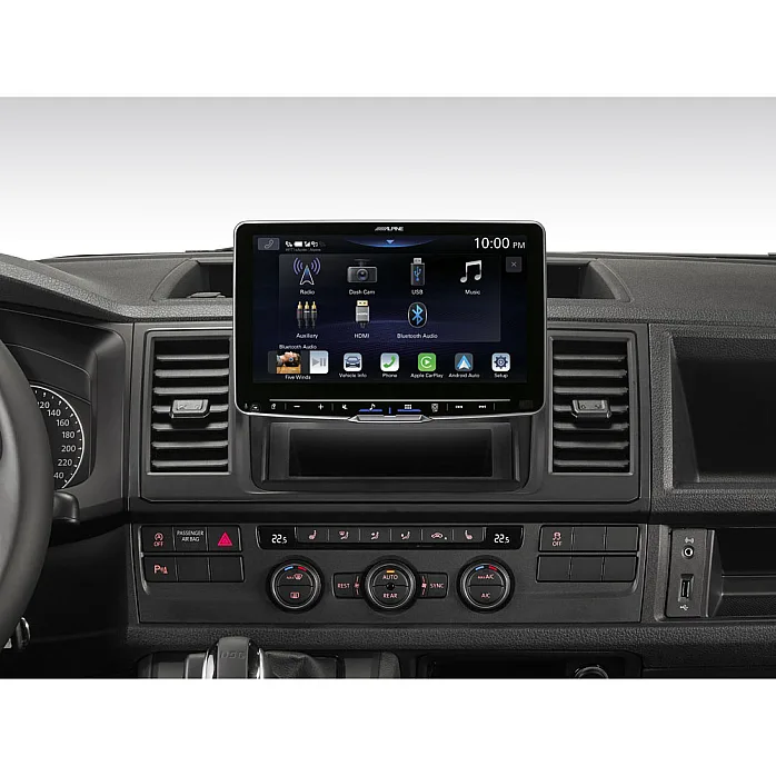 Alpine iLX-F905T6 9" Media Receiver DAB+ digital radio, Apple CarPlay and Android Auto For VW T5 Facelift