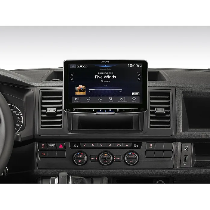 Alpine iLX-F905T6 9" Media Receiver DAB+ digital radio, Apple CarPlay and Android Auto For VW T5 Facelift