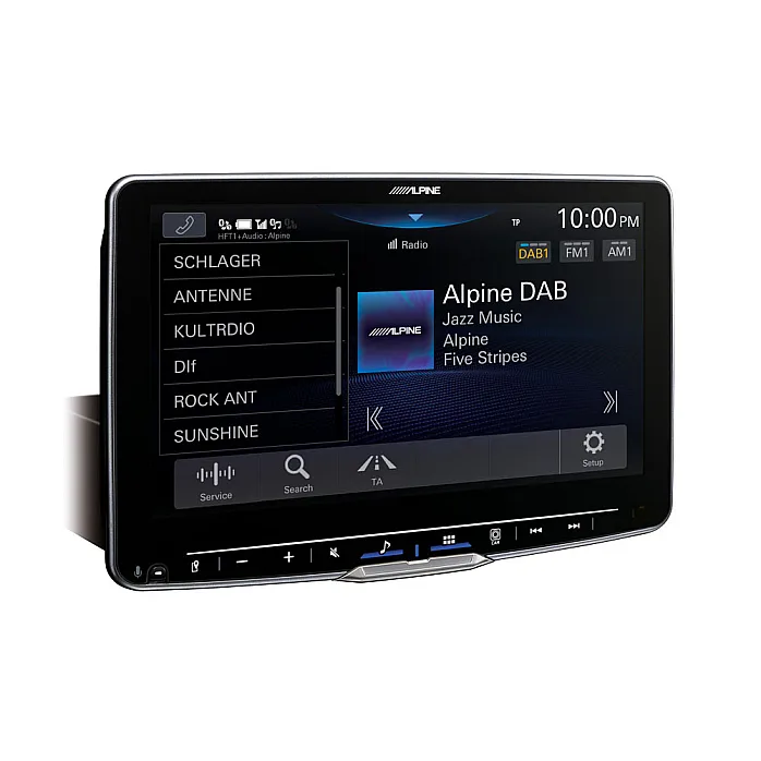 Alpine iLX-F905T6 9" Media Receiver DAB+ digital radio, Apple CarPlay and Android Auto For VW T5 Facelift