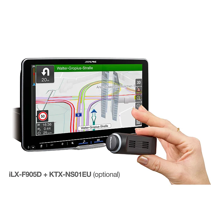 Alpine iLX-F905T6 9" Media Receiver DAB+ digital radio, Apple CarPlay and Android Auto For VW T5 Facelift