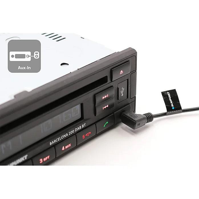 Blaupunkt Barcelona 200DAB BT Retro CD/MP3 Car Stereo DAB Bluetooth USB Aux In Player