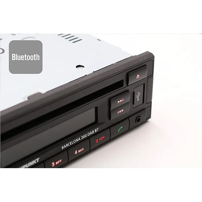 Blaupunkt Barcelona 200DAB BT Retro CD/MP3 Car Stereo DAB Bluetooth USB Aux In Player