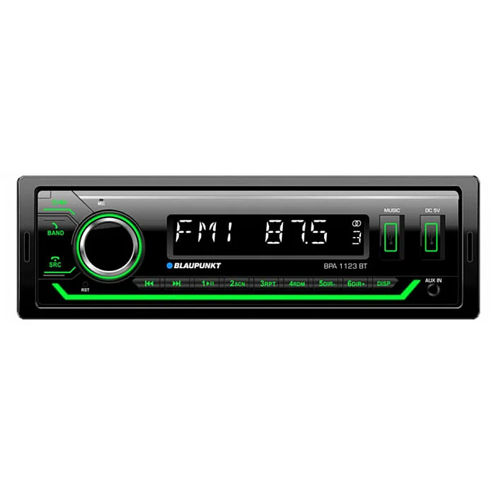 Blaupunkt BPA 1123 BT Mechless Car Stereo Front USB RDS/MP3/Bluetooth FM Tuner