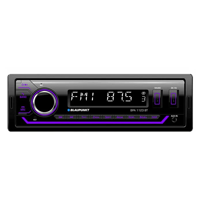 Blaupunkt BPA 1123 BT Mechless Car Stereo Front USB RDS/MP3/Bluetooth FM Tuner