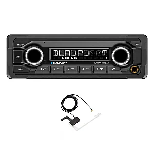 Blaupunkt Durban 424 DAB Heavy Duty Wide Angle Bluetooth, Dual USB, DAB+, FM, MP3, Aux, iPod Car Stereo With Aerial