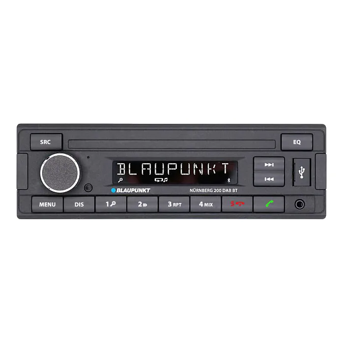 Blaupunkt NURNBERG 200DAB BT Single Din Retro DAB Bluetooth USB AUX In Stereo