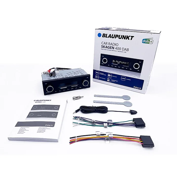 Blaupunkt Skagen 400DAB Car Stereo Radio Bluetooth USB AUX Classic Retro OEM