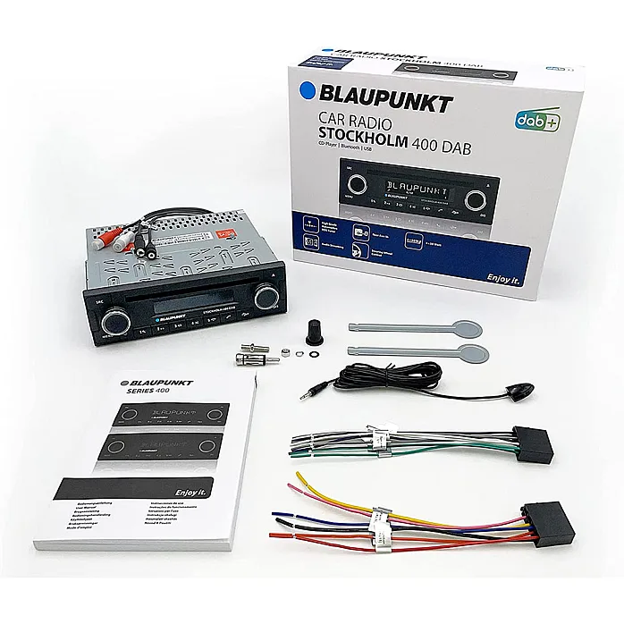 Blaupunkt Stockholm 400 DAB CD Mp3 USB Bluetooth Car Stereo DAB+ Digital Radio