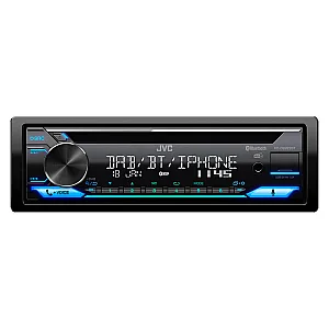 JVC KD-DB922BT Single Din Car Stereo Media Player Bluetooth DAB+ Radio AUX MP3