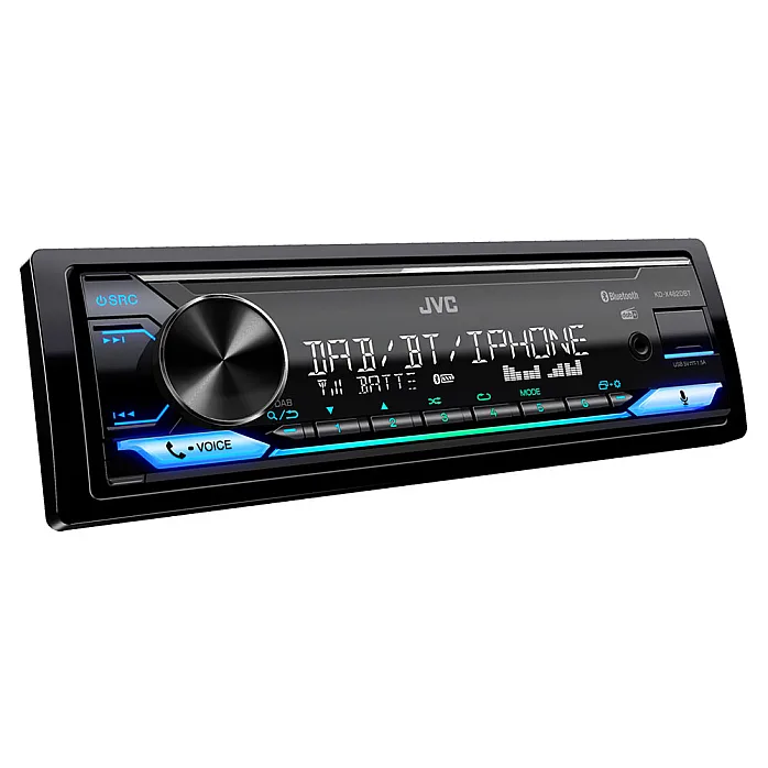 JVC KD-X482DBT Digital Media Receiver Digital Radio DAB+ / Bluetooth Compatibility
