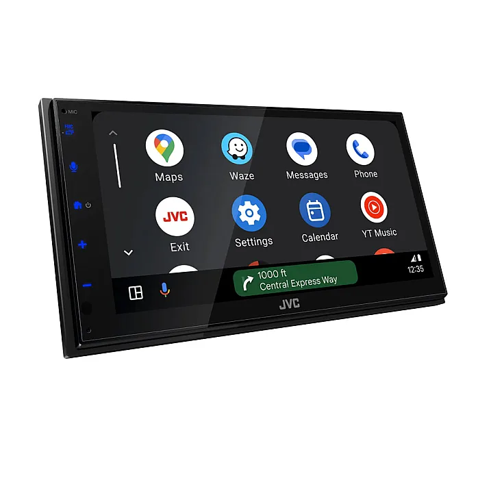 VW Crafter (2017-2023) JVC KW-M595DBT 6.8” Wired CarPlay / Android Auto Bluetooth Mirroring DAB+ Stereo Upgrade Pack