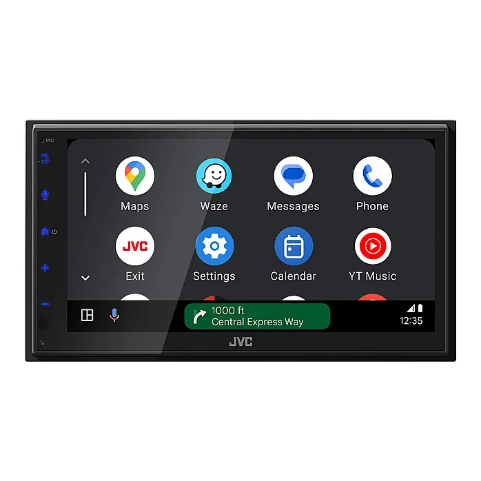JVC KW-M695DBW 6.8" Wireless CarPlay / Android Auto Mirroring, DAB+ Tuner, USB, Bluetooth Car Stereo With Aerial