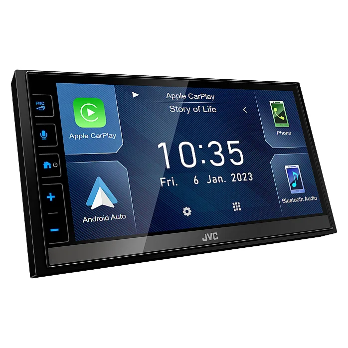JVC KW-M785DBW 6.8" Wireless CarPlay / Android Auto Mirroring DAB Bluetooth Stereo
