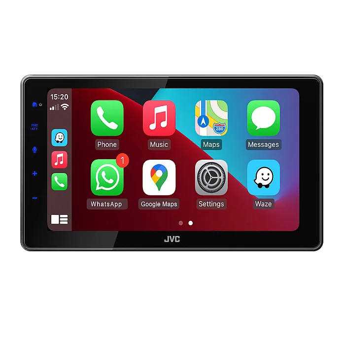 JVC KW-Z900DBW 9” Floating HD Screen Wireless CarPlay / Android Auto Mirroring DAB+ Bluetooth Stereo