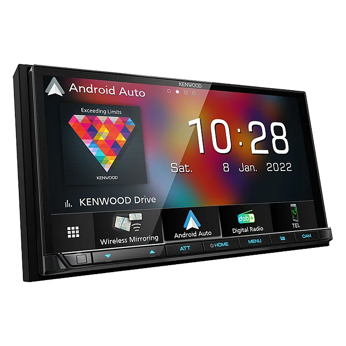 Kenwood DMX8021DABS CAMPER + Sygic GPS Navigation CarPlay / Android Auto Bluetooth Digital Media AV Receiver DAB+