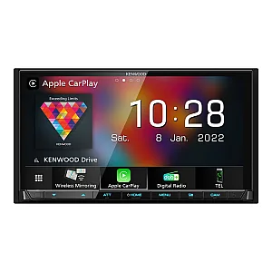 Kenwood DMX8021DABS CarPlay Android Auto Digital Media AV Receiver Bluetooth DAB+ Digital Radio