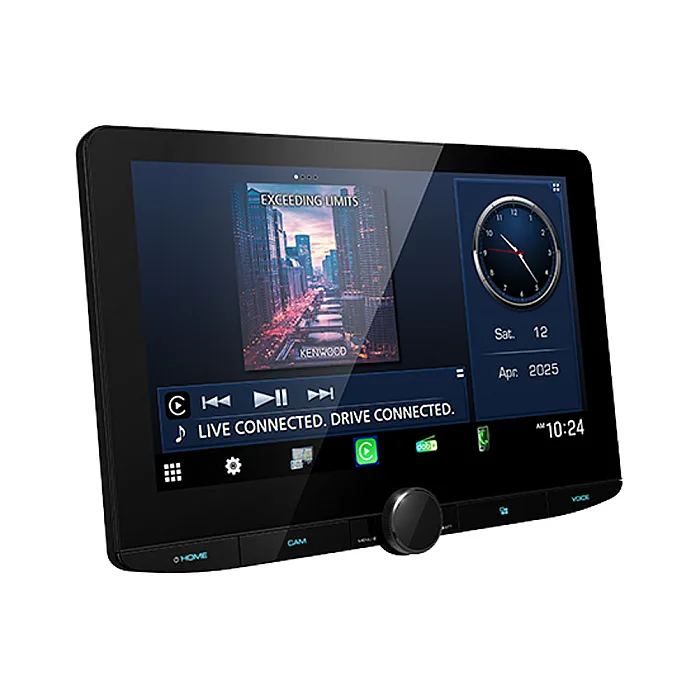 Kenwood DMX9724XDS-C Campervan Navigation 10.1" DAB+ Wireless CarPlay / Android Auto Bluetooth Stereo With Aerial