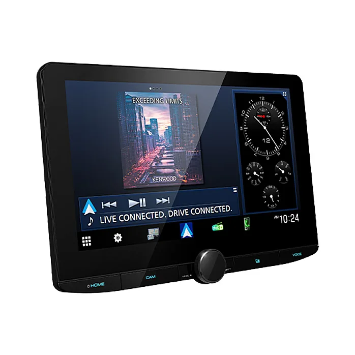 Kenwood DMX9724XDS-C Campervan Navigation 10.1" DAB+ Wireless CarPlay / Android Auto Bluetooth Stereo With Aerial