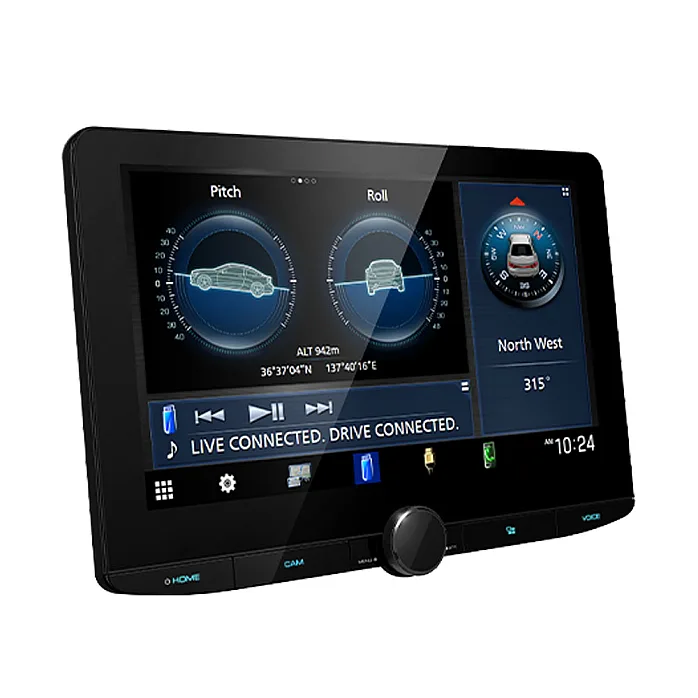 Kenwood DMX9724XDS-C Campervan Navigation 10.1" DAB+ Wireless CarPlay / Android Auto Bluetooth Stereo With Aerial