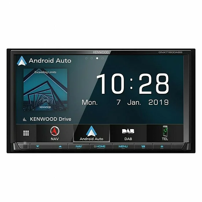 Kenwood DNX7190DABS 7" CarPlay / Android Auto USB, CD / DVD, Bluetooth, GPS, DAB+ Car Stereo