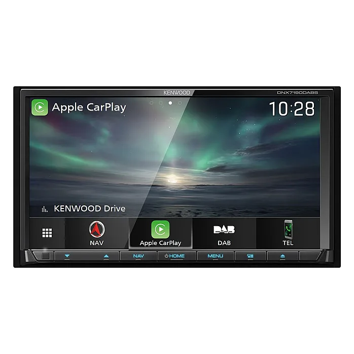 Kenwood DNX7190DABS 7" CarPlay / Android Auto USB, CD / DVD, Bluetooth, GPS, DAB+ Car Stereo