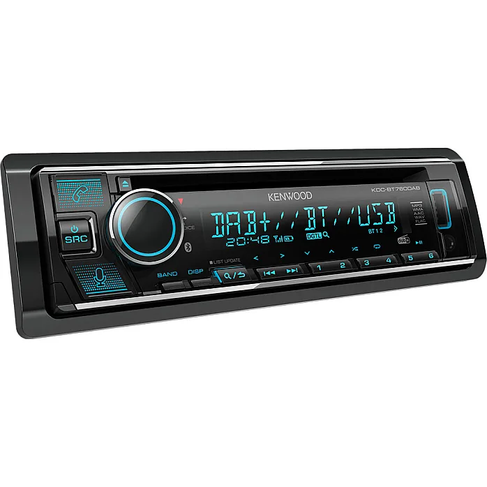 Kenwood KDC-BT760DAB CD/USB Receiver DAB+ Digital Radio Bluetooth , Amazon Alexa