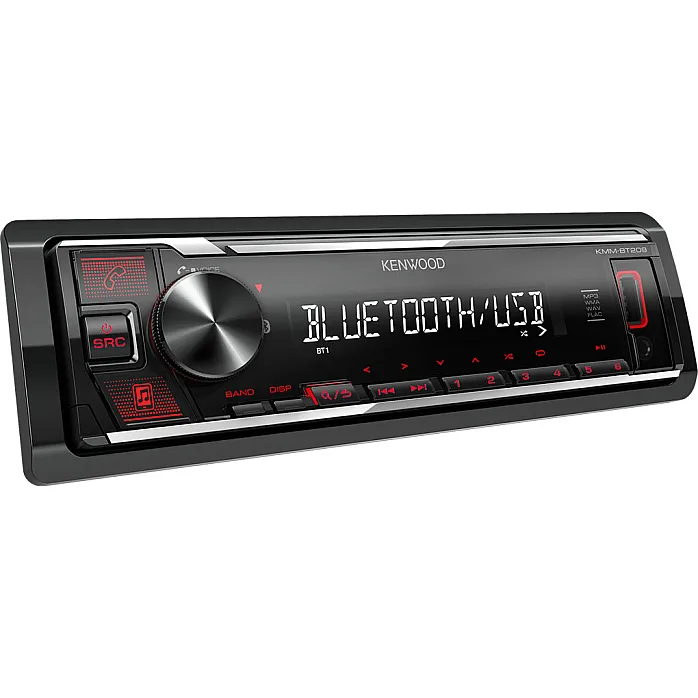 Kenwood KMM-BT209 Digital Media Receiver with Bluetooth iPod iPhone Control