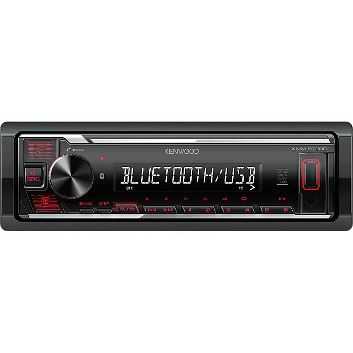 Kenwood KMM-BT209 Digital Media Receiver with Bluetooth iPod iPhone Control