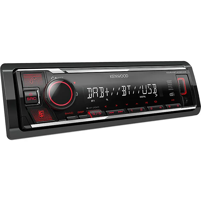 Kenwood KMM-BT408DAB MP3 Car Stereo DAB Bluetooth USB iPod AUX-In Player