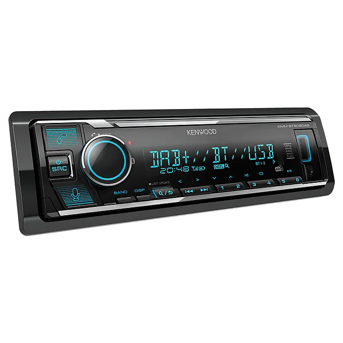 Kenwood KMM-BT508DAB Digital Media Receiver Digital Radio DAB+, Bluetooth