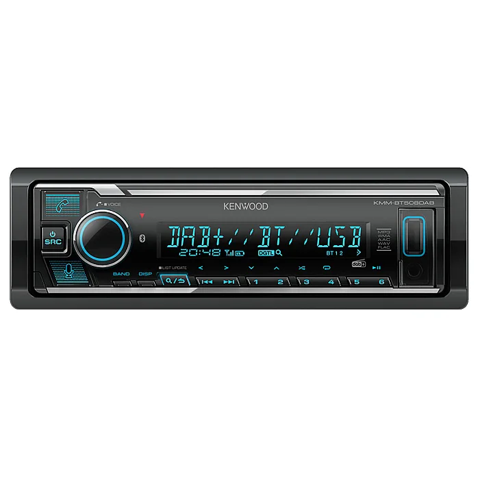 Kenwood KMM-BT508DAB Digital Media Receiver Digital Radio DAB+, Bluetooth