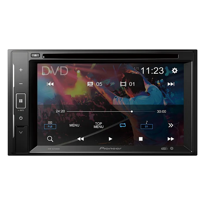 Pioneer AVH-A240DAB Double Din CD DVD MP3 DAB Bluetooth Stereo - EX-DEMO