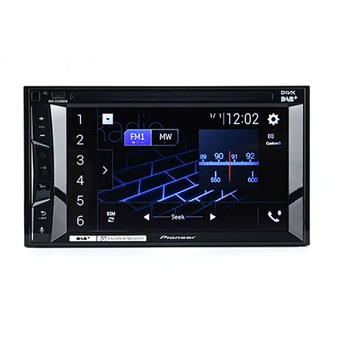 Pioneer AVH-Z3200DAB Car CD DVD Player 6.2" Screen Bluetooth Apple Carplay, DAB+ Digital Radio