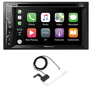 Pioneer AVH-Z3200DAB Car CD DVD Player 6.2" Screen Bluetooth Apple Carplay, DAB+ Digital Radio With Aerial