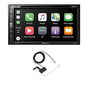 Pioneer AVH-Z5200DAB 6.8" CD/DVD USB, Apple CarPlay Android Auto DAB Stereo With Aerial