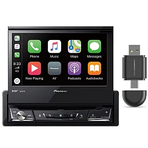 Pioneer AVH-Z7200DAB 7" Multimedia Player with Apple CarPlay, Android Auto, DAB/DAB+ Radio + Wireless Adaptor