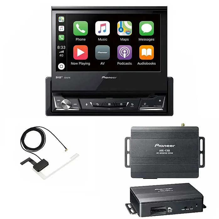 Pioneer AVH-Z7200DAB 7" Multimedia Player with CarPlay, Android Auto, DAB/DAB+ Radio System Navigation Add On