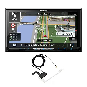 Pioneer AVIC-Z830DAB 7" Motorised Screen CarPlay Android Auto DAB+ Dual USB CD DVD Bluetooth Navigation With Aerial