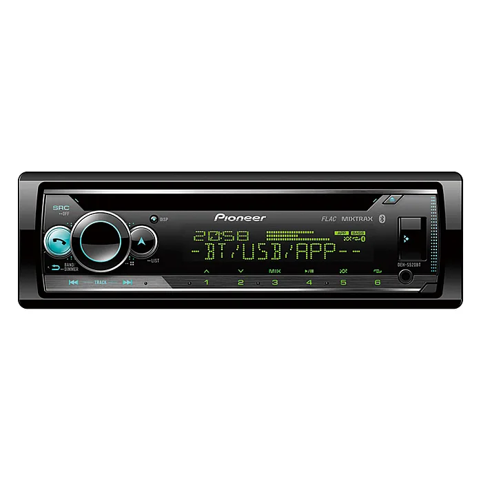 Pioneer DEH-S520BT Car CD MP3 Player Bluetooth USB Multi Colour Illumination
