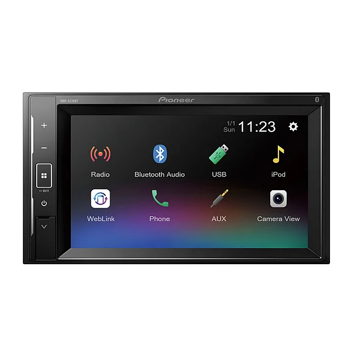 Pioneer DMH-A240BT 6.2" Screen Bluetooth Car Stereo Radio iPod iPhone USB