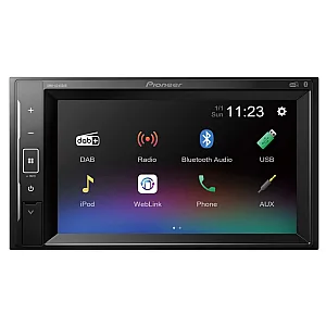 Pioneer DMH-A240DAB 6.2" Double Din Stereo with USB, DAB, Bluetooth 