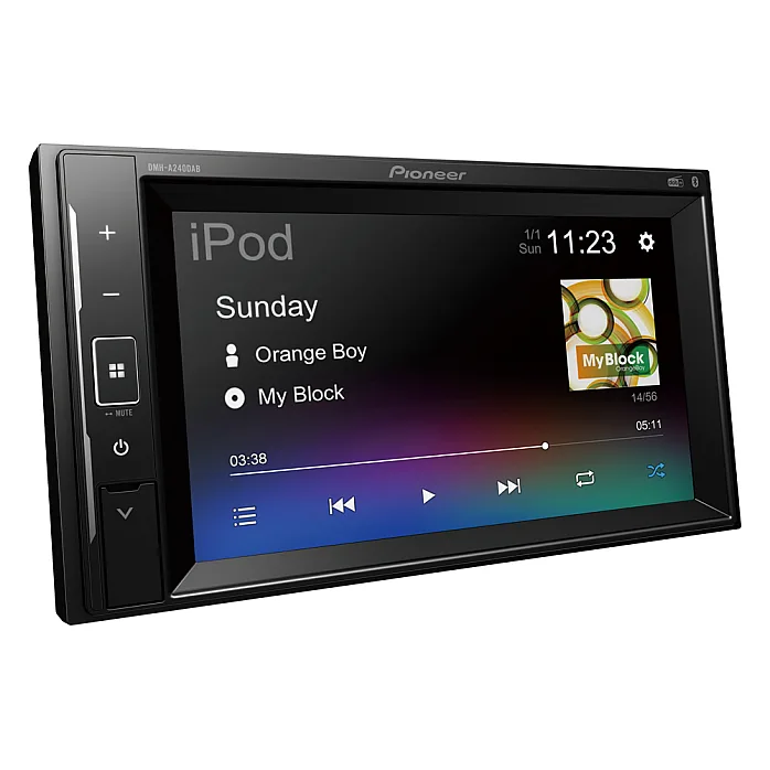 Pioneer DMH-A240DAB 6.2" Double Din Stereo with USB, DAB, Bluetooth 