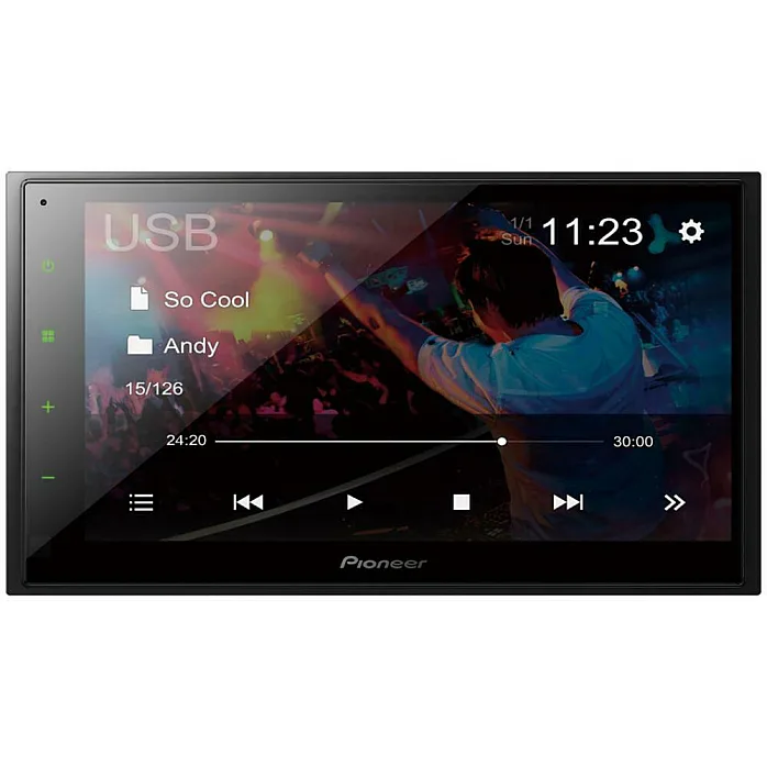 Pioneer DMH-A340DAB 6.8" Double Din Bluetooth WebLink USB DAB Radio Car Stereo