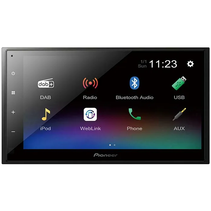 Peugeot Boxer 2014 Onwards Pioneer 6.8" Screen Bluetooth WebLink USB DAB Radio Upgrade Kit
